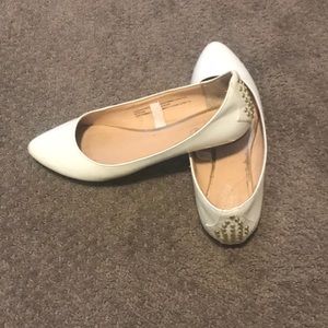 Light mint green flats